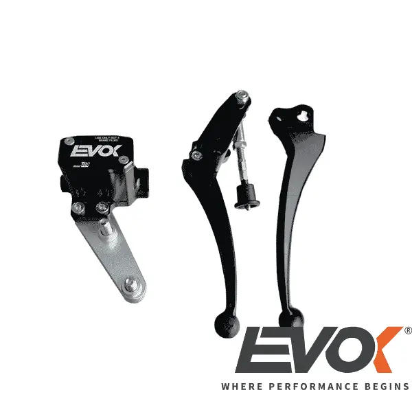 Spedizione Espresso POMPA FRENO IDRAULICA EVOK IRON BRAKE VESPA PK NERA