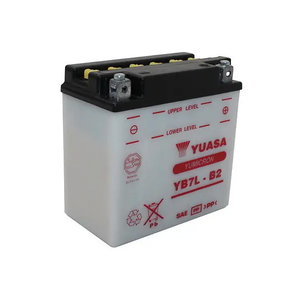 Offerta Lampo Mbk doodo 125 batteria yuasa yb7l-b2 12v/8ah 2000 2002