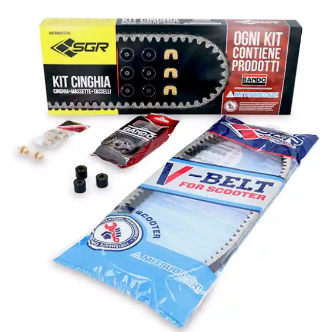Ultimissimo Modello Kymco agility 4t carry 50 kit cinghia rulli tasselli 2011 2018 00106063