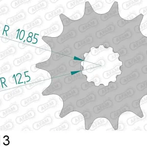Promozione Gas gas ec 450 f 450 pignone afam 27500-13 passo 520 2013 2015