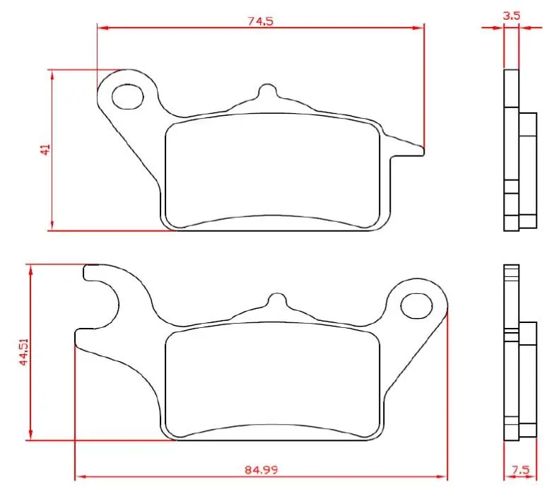 Honda nsc 110 mpd vision 110 pastiglie freno organiche brenta 3181 2017 2018 Non Perdere