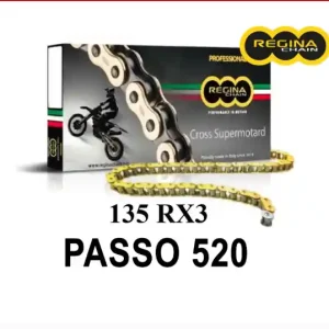Aprilia rx 125 e 125 catena 135rx3 114 maglie passo 520 1993 1999 Must-Have
