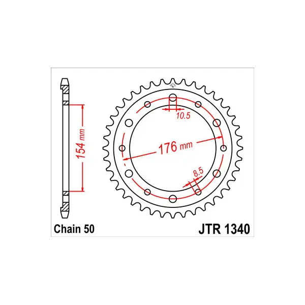 Offerta Lampo Honda cb r 1000 corona in acciaio p 530 z 44 2008 2016