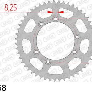 Fantic 50 caballero e casa 50 corona afam 92115-58 in acc. passo 420 2016 2019 Compra Online