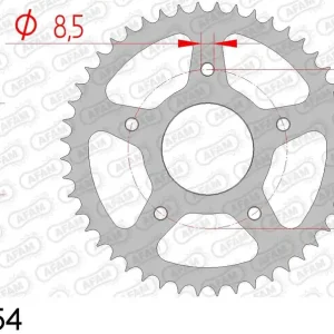 Compra Oggi Stesso Mh/motor hispania kn1 125 125 corona afam 92216-54 in acc. passo 428 2009 2010