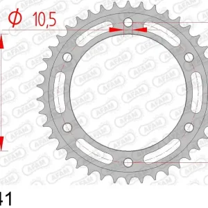 Offerta Lampo Bmw f 650 gs 650 corona afam 92635-41 in acc. passo 525 2006 2012