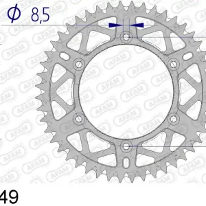 Yamaha wr 125 125 corona afam 13323+49 in all. passo 520 2002 2003 Offerta