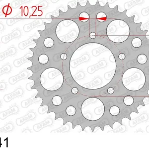 Benelli tnt 899 899 corona afam 92671-41 in acc. passo 525 2013 2016 Di Tendenza