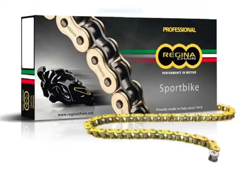 Nuova Collezione Beta rr 50 enduro 50 catena regina 124rh2 126 maglie passo 420 oro 2 2