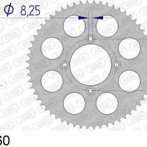 Spedizione Espresso Gas gas txt 80 rookie 80 corona afam 93118-60 in all. passo 420 2002 2006