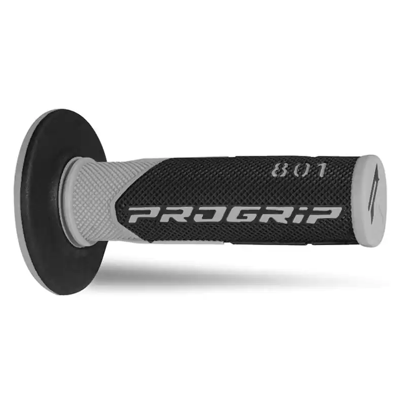 Pagamento Sicuro Manopole mx progrip 801 187 - doppia densita' grigio / nero no foro