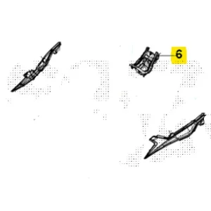 Promozione Esclusiva Sym joymax z 300 coperchio centrale pedana 2025 2025 ly30wa-eu
