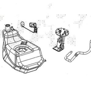 Nuova Collezione Sym joyride 300 tubo benzina carburante 2022 2022 lj30w2-eu