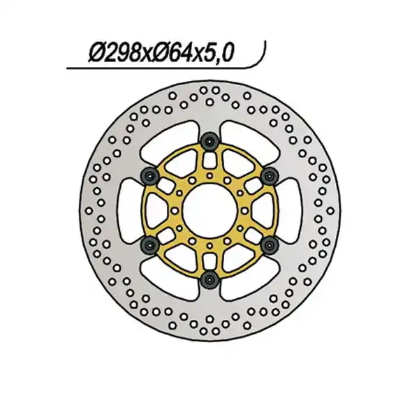 Yamaha xv virago 535 disco freno anteriore flottante ng 696 1989 1994 Prezzo Ridotto
