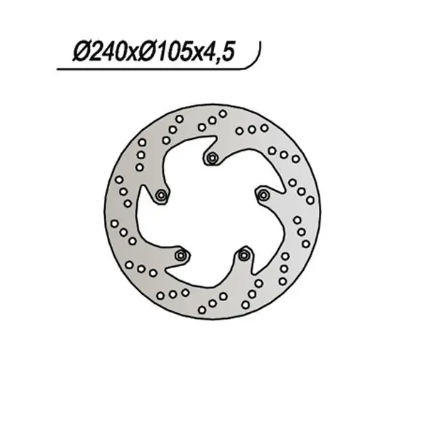 Miglior Prezzo Aprilia atlantic (sp02) 125 disco freno anteriore ng 1008 2003 2005