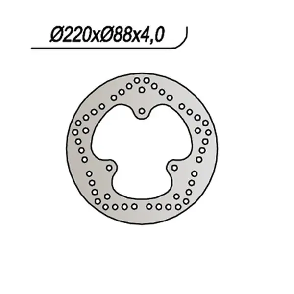 Mbk flipper 50 disco freno anteriore ng 084 1998 2003 Professionale