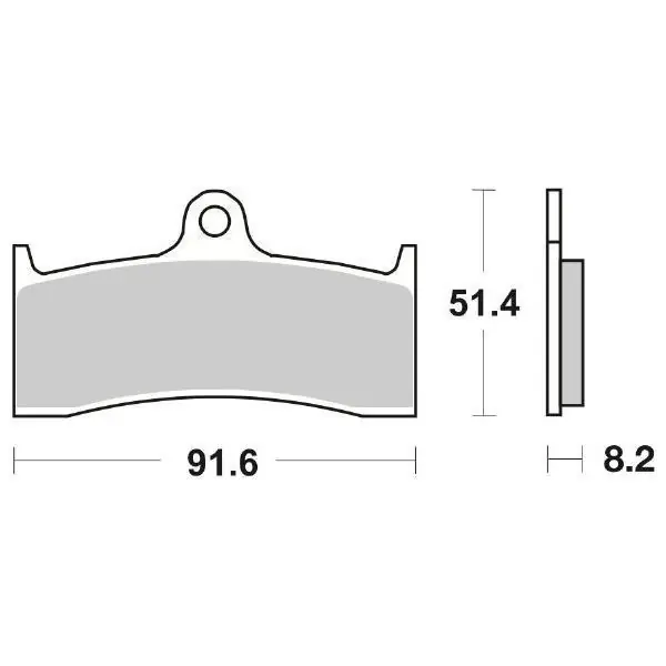 Nuovo Arrivo Honda cb f super four (sc40) 1300 pastiglie freno anteriore racing sbs 676 dc dual carbon 1998 2001