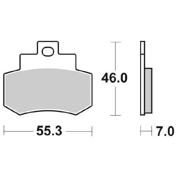 Spedito Oggi Kymco grand dink 250 pastiglie freno sbs 172 ct 2001 2006