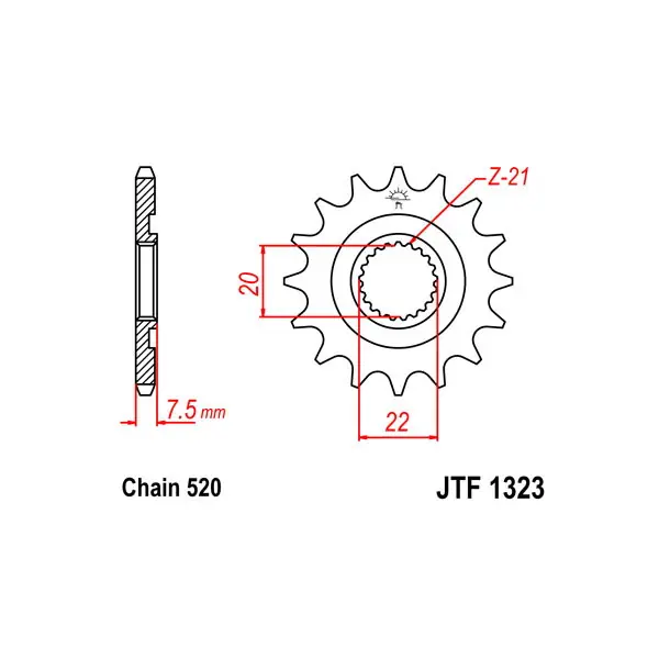 Hm cre x ie 290 pignone in acciaio p 520 z 14 2007 2008 Subito Disponibile