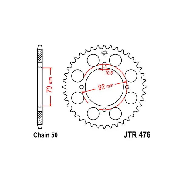 Offerta Speciale Kawasaki s2 mach 2 (s2/s2a) 350 corona in acciaio p 530 z 44 1975 1975