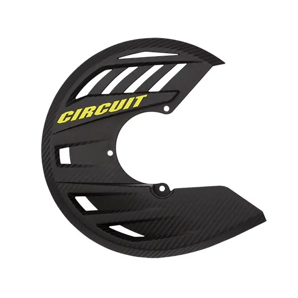 Copridisco carbon look con scritta gialla Spedito Oggi