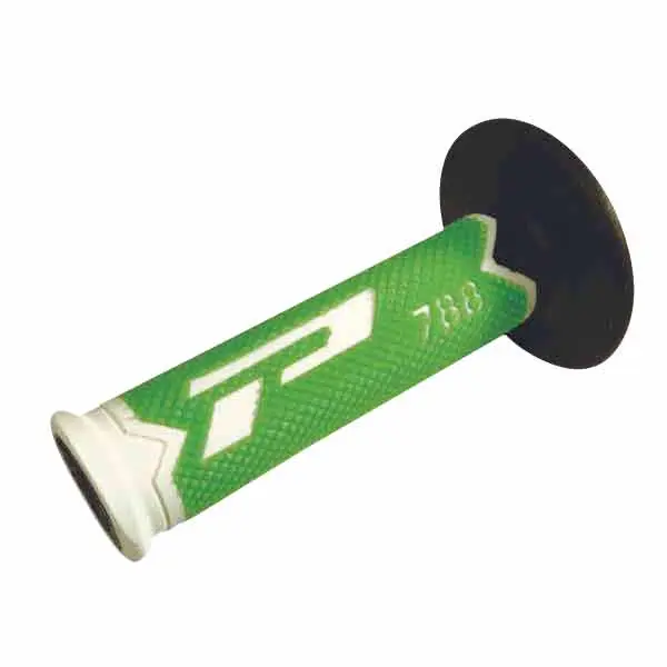 Manopole cross progrip 788 triple density verde fluo ø 22-25mm long 115mm Esclusivo