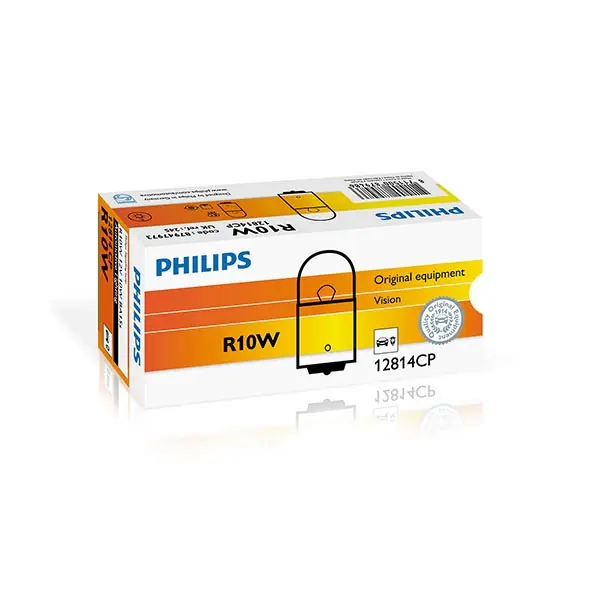 Aprilia amico lk/lx/gl dt 50 lampada philips r10w sfera - 12v10w 12814cp 1992 1998 Popolare