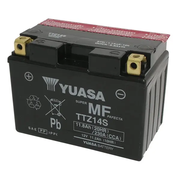 Benda v 302 cruiser 300 batteria yuasa ttz14s-bs 2023 2024 Sconto