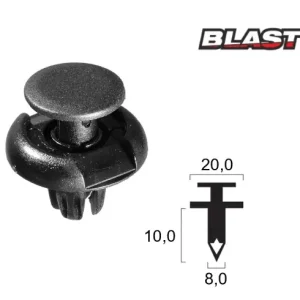 Honda nx 650 dominator 650 rivetto in plastica parafango 1988 2000 Subito Disponibile