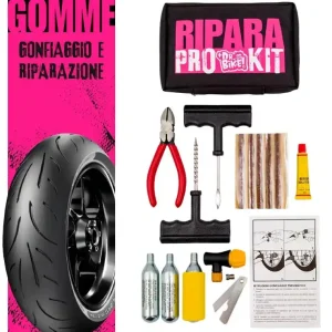 Kit ripara gomme pneumatico tubeless pro dr.bike A Buon Prezzo