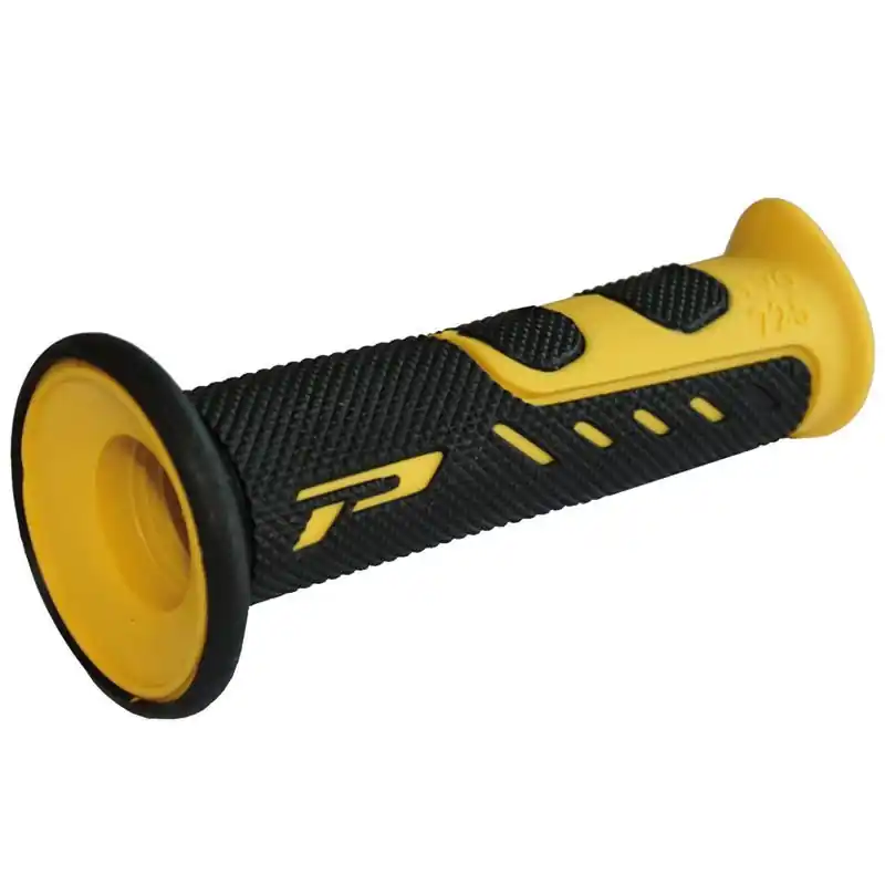 Compra Online Manopole strada progrip 725 202 doppia densita' - giallo nero no foro