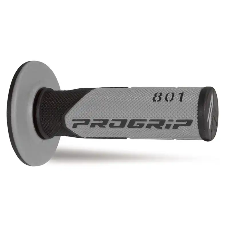 Bestseller Manopole mx progrip 801 171 - doppia densita' nero / grigio no foro