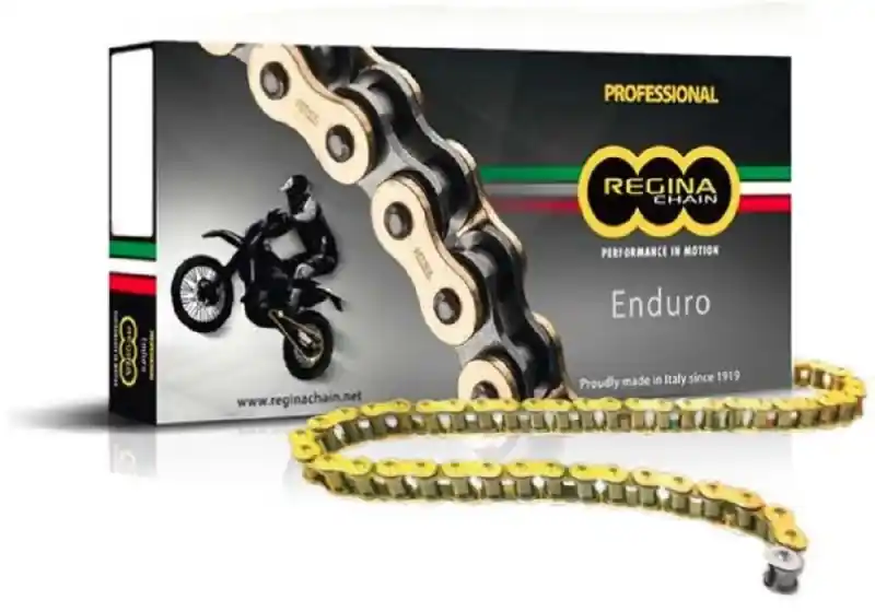 Catena regina 126 orn 136 maglie passo 428 off-road enduro chain Promozione