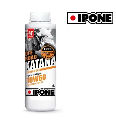 Compra Adesso Olio motore katana off-road 10w60 100% sintetico 4t stroke 1l ipone
