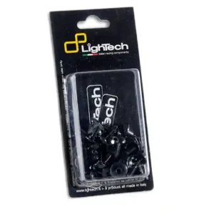 Vendita Finale Kit viteria carena in ergal nere lightech per yamaha t-max 500 08-11 (43 pezzi)
