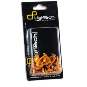 Kit viteria carena in ergal oro lightech per yamaha t-max 500 08-11 (43 pezzi) Offerta Limitata