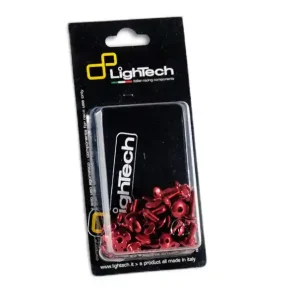 Prezzo Scontato Kit viteria motore in ergal rosso lightech per yamaha mt-09 17-20 (39 pezzi)