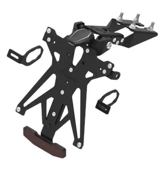 Bestseller Kawasaki zx-6r n.d portatarga regolabile lucetarga led + catadiottro 2019 2024