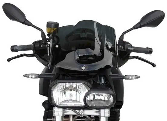 Cupolino fabbri bmw f800 r 2009 2014 naked sport touring fume' chiaro o.e.m. Compra Online