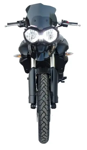 Cupolino fabbri triumph tiger 800c xc 2010 2015 gen x touring Quantità Limitata