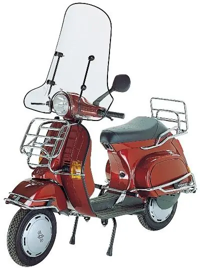 Cupolino parabrezza fabbri piaggio fl2 hp 1989 1993 top alto Bestseller