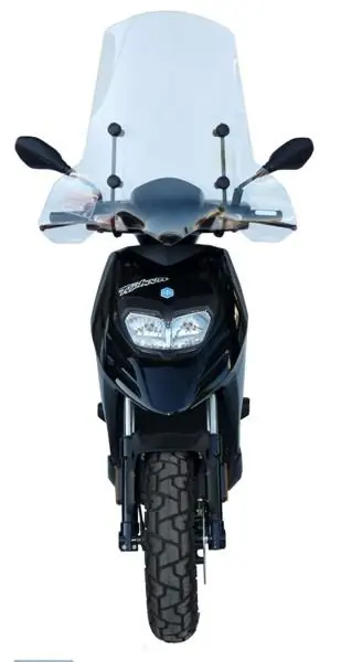 Cupolino parabrezza fabbri gilera typhoon 50 125 4t 2011 2014 top alto Spedizione Gratuita