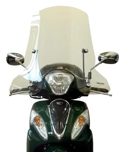 Professionale Cupolino parabrezza fabbri kymco people one 125i 2013 2018 top