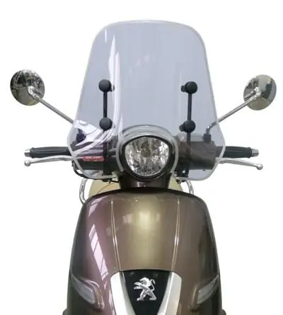 Cupolino parabrezza fabbri peugeot django 50 125 150 2014 2017 summer Ultime Pezzi
