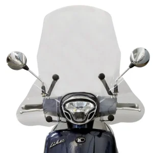 Pagamento Sicuro Fabbri cupolino parabrezza kymco like 50 / 125 / 150 dal 2017 al 2020 top alto