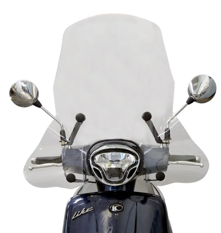 Pagamento Sicuro Fabbri cupolino parabrezza kymco like 50 / 125 / 150 dal 2017 al 2020 top alto