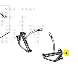 Sym jet 4 r 2t 50 freccia anteriore sinistra 2012 2014 jd05w1-6 Nuova Collezione