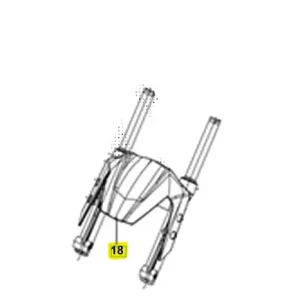 Reso Gratuito Sym jet 4 125 parafango ruota anteriore blu atlantic 2024 2024 xcb12c1cn-eu