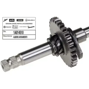 Promozione Derbi senda hyp drd evo 50 albero messa in moto completo 2008 2009