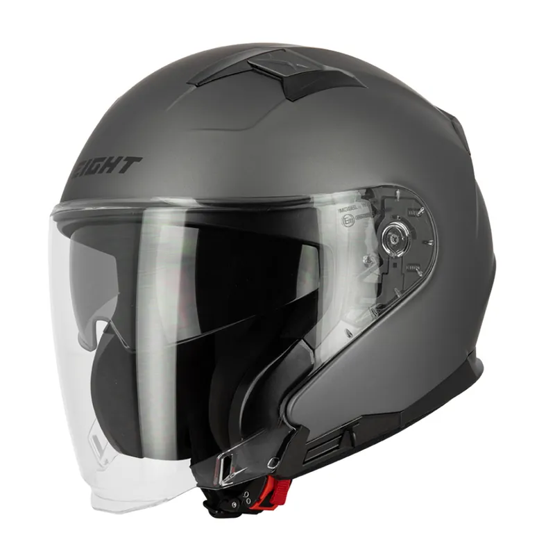 Occasione Casco jet eight s771 grigio opaco unisex misura l